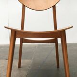 Mid-century plywood accent chair