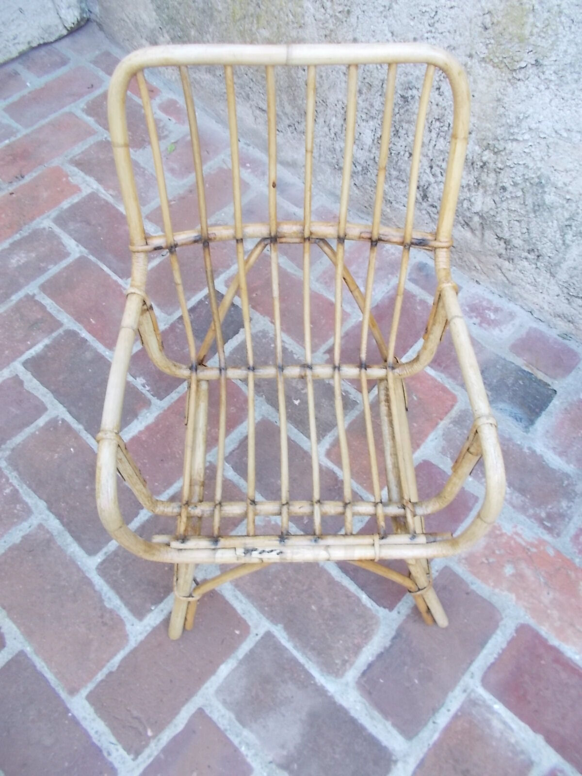 Child rattan armchair