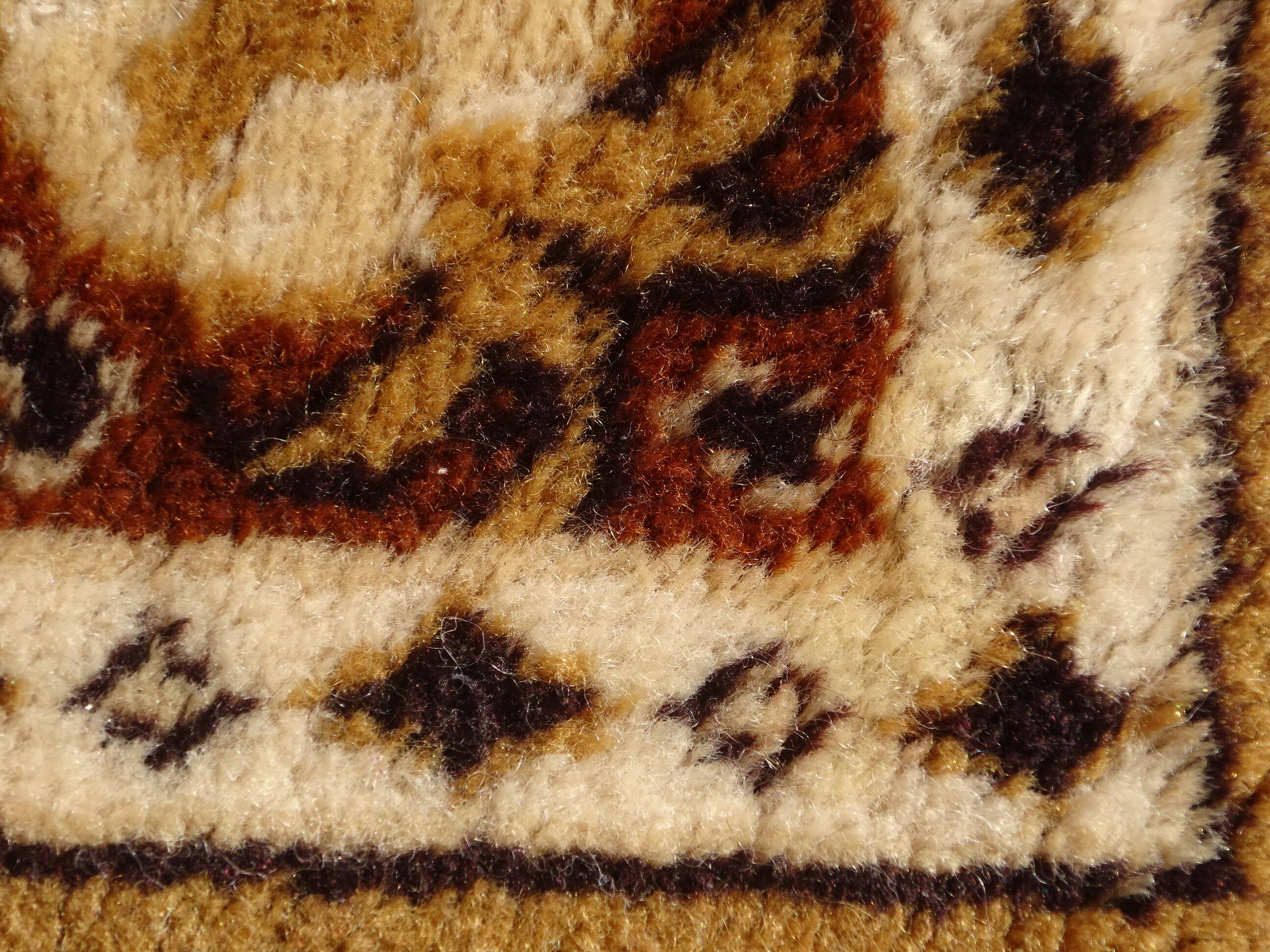 100% pure wool rug 170x230 cm