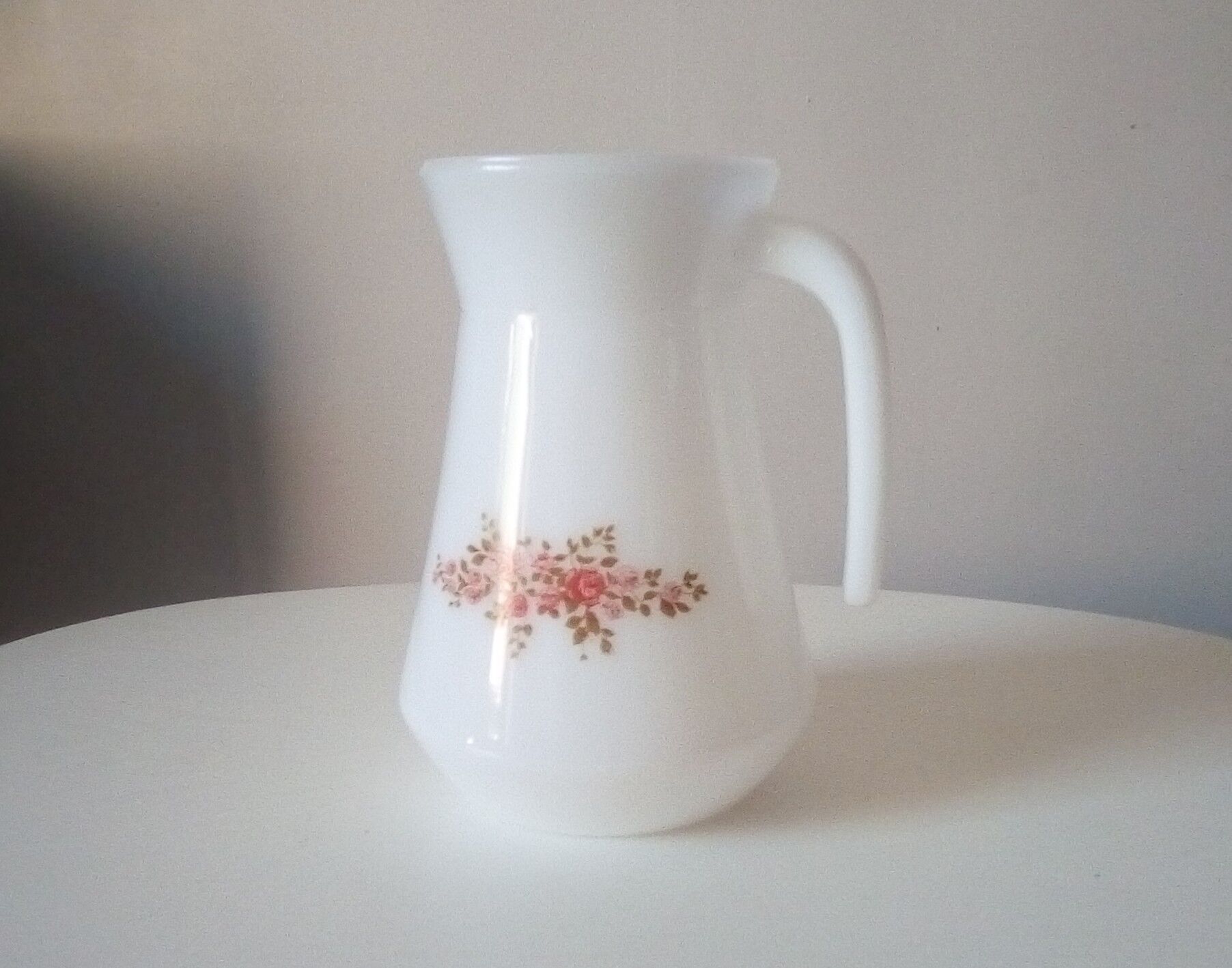 Vintage pitcher in opaline
