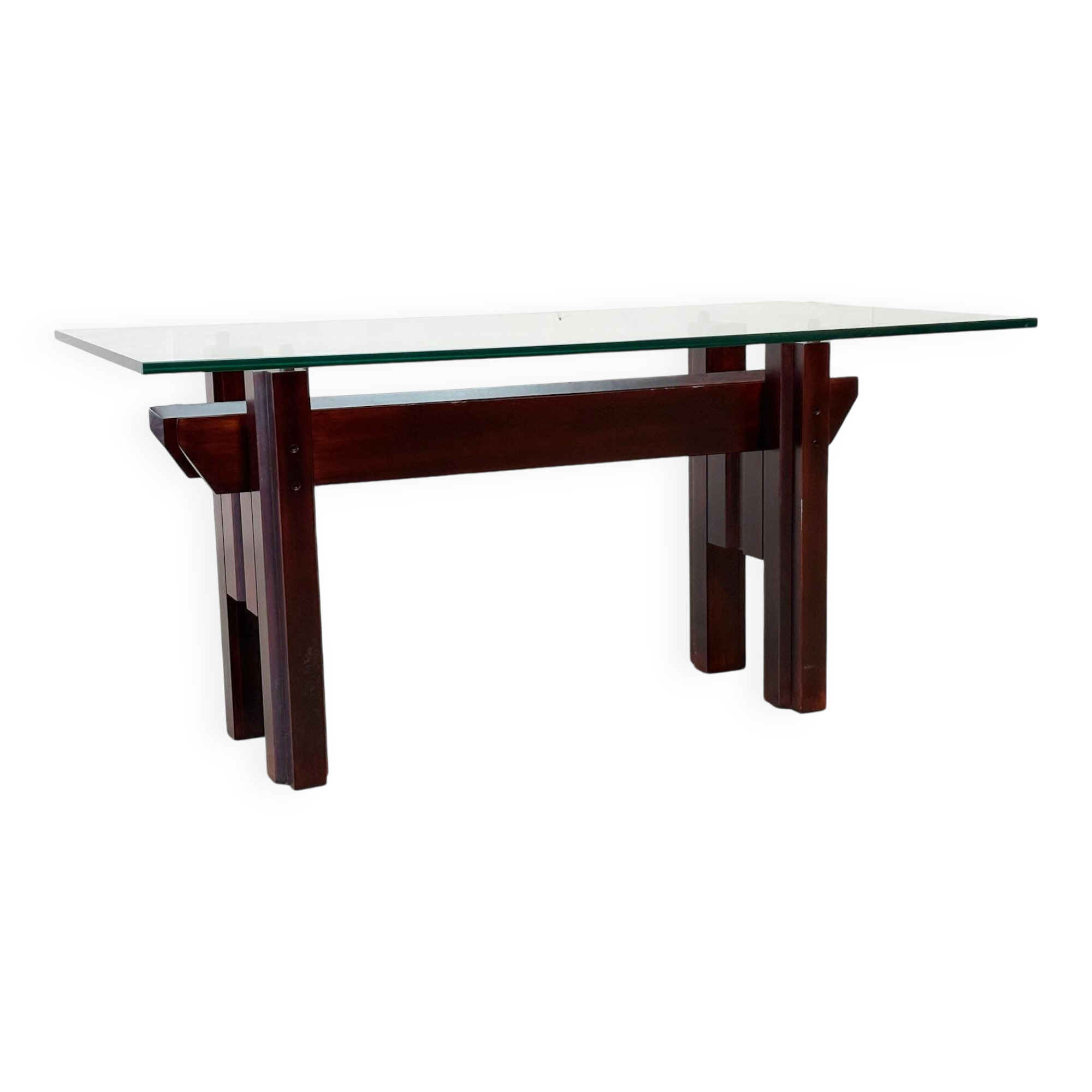 Dining table "Cangrande" by Franco Poli for Bernini