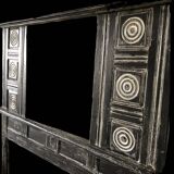 B&W headboard