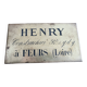 Plaque de métier en laiton - Constructeur