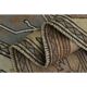 1970s Turkish Oushak Handmade Wool Cotton Brown Area Rug 183x248