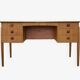 Vintage Danish Teak Executive Desk, 1964