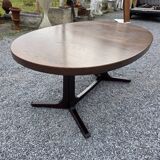 Extensible Baumann table in oak from the 1960s.