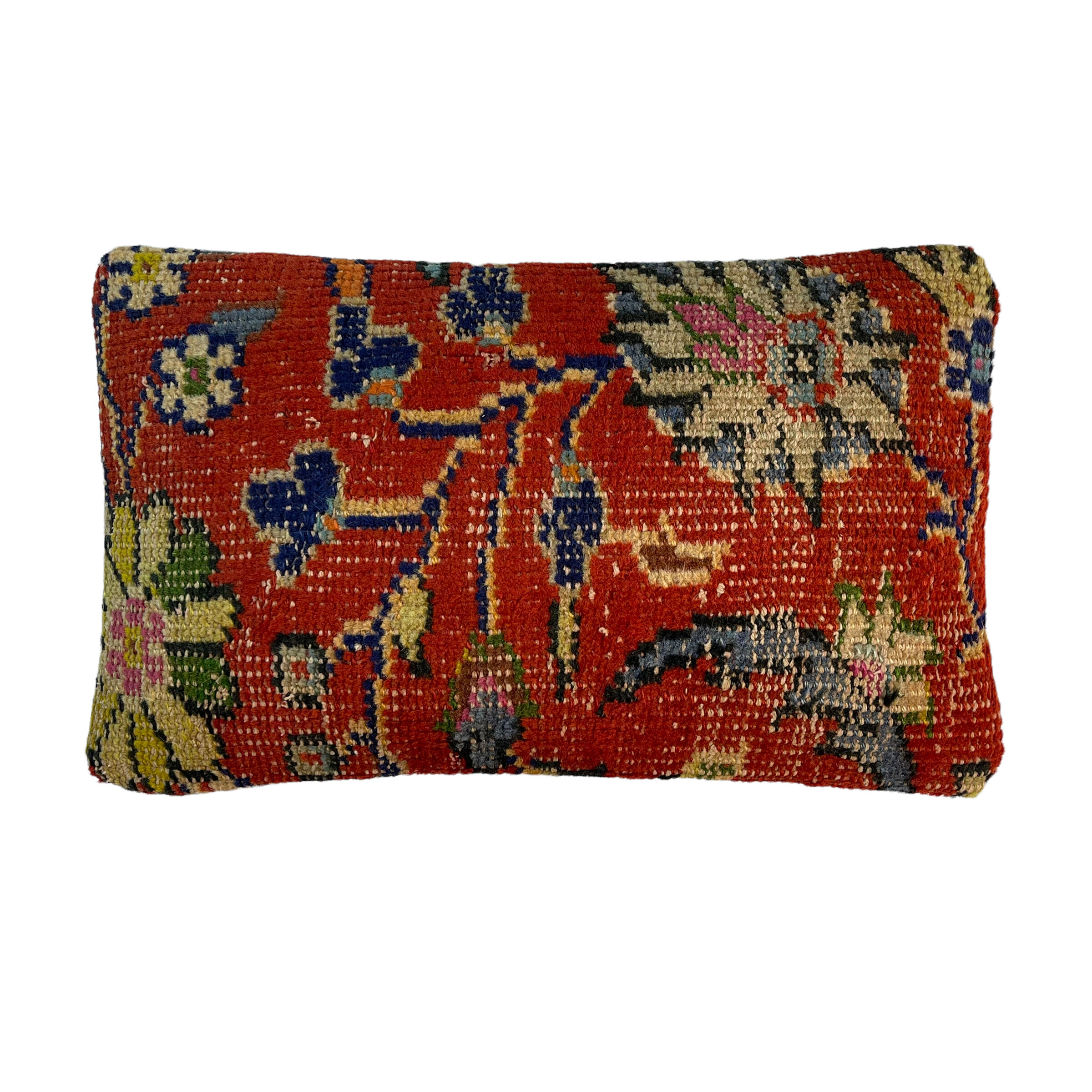 Vintage turkish handmade cushion cover , 30 x 50 cm