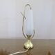 Lampe en laiton doré et verre royal lumière 1960