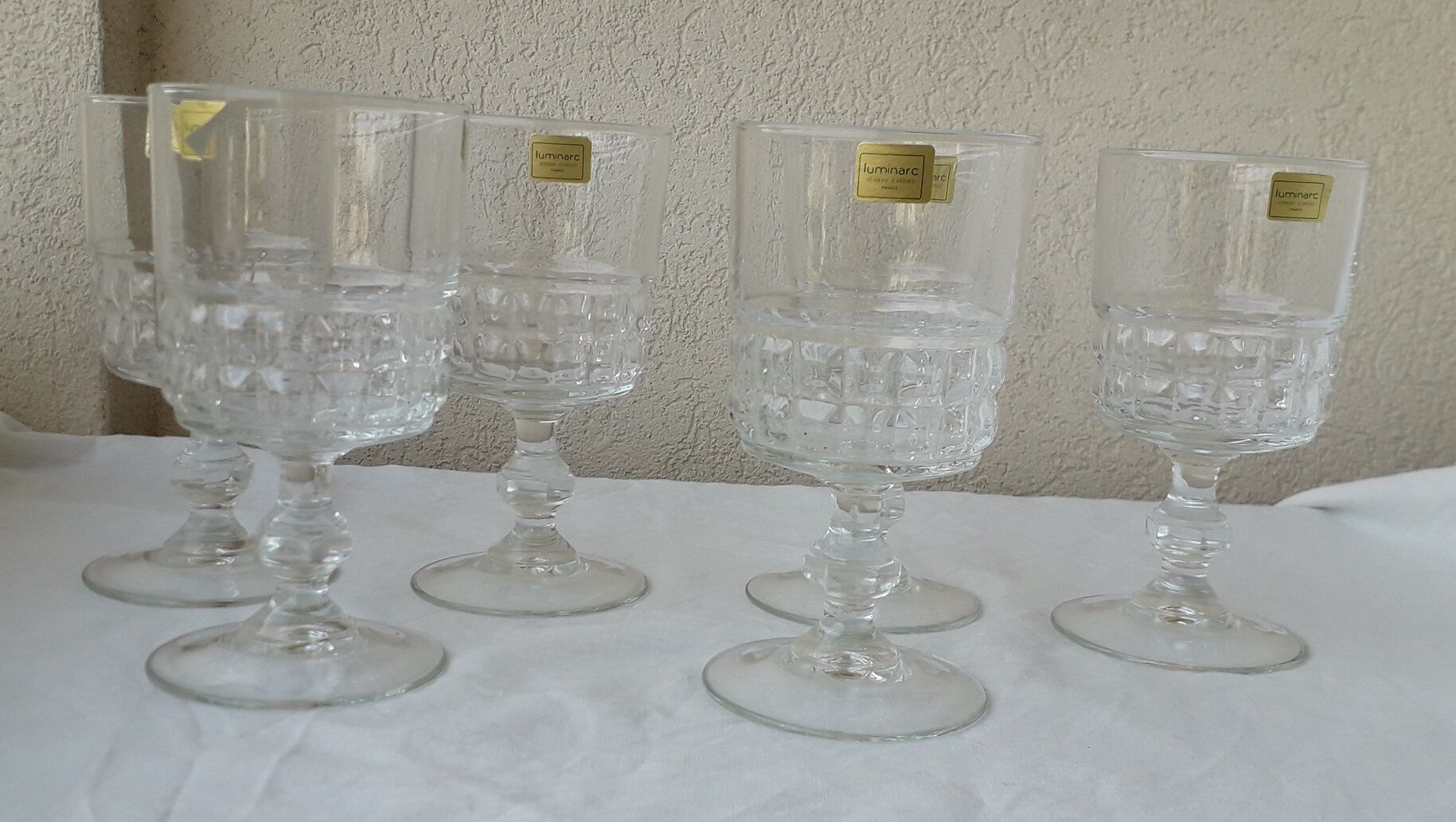 Footed glasses