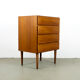Teak chest of drawers from Omann Jun, 1960s
