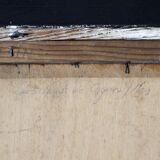 Oil on panel by A. Poulain - Cagnes sur Mer