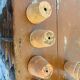 Lot of 30 terracotta pots circa 1930 graineterie