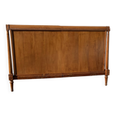 Antique cherry wood headboard in Louis XVI style, 185 cm.