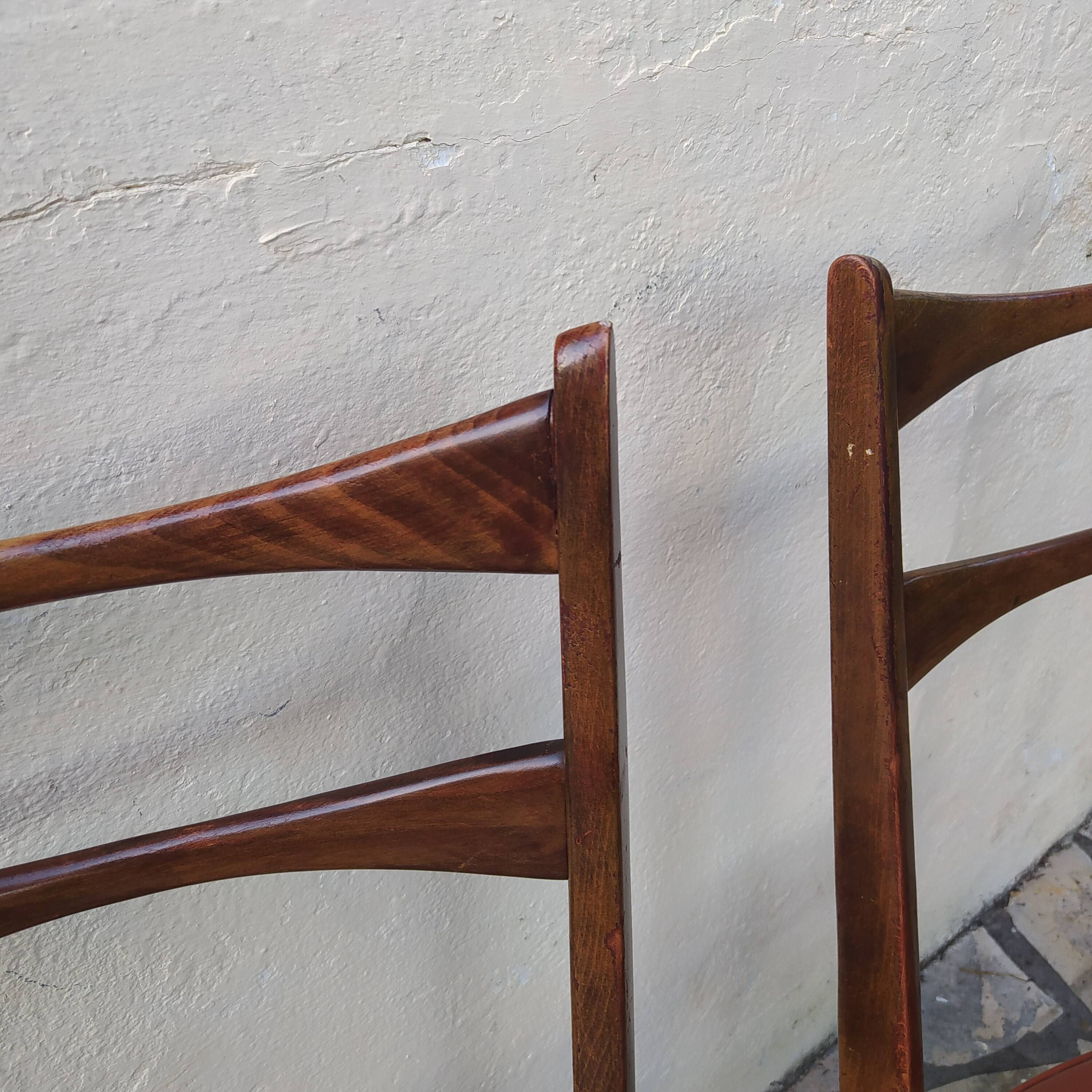 Two Italian design chairs Paolo Buffa 1950