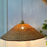 Vintage XXL lampshade pendant lamp