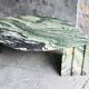 Large marble coffee table in the shape of an eye from Roche Bobois - 1970
