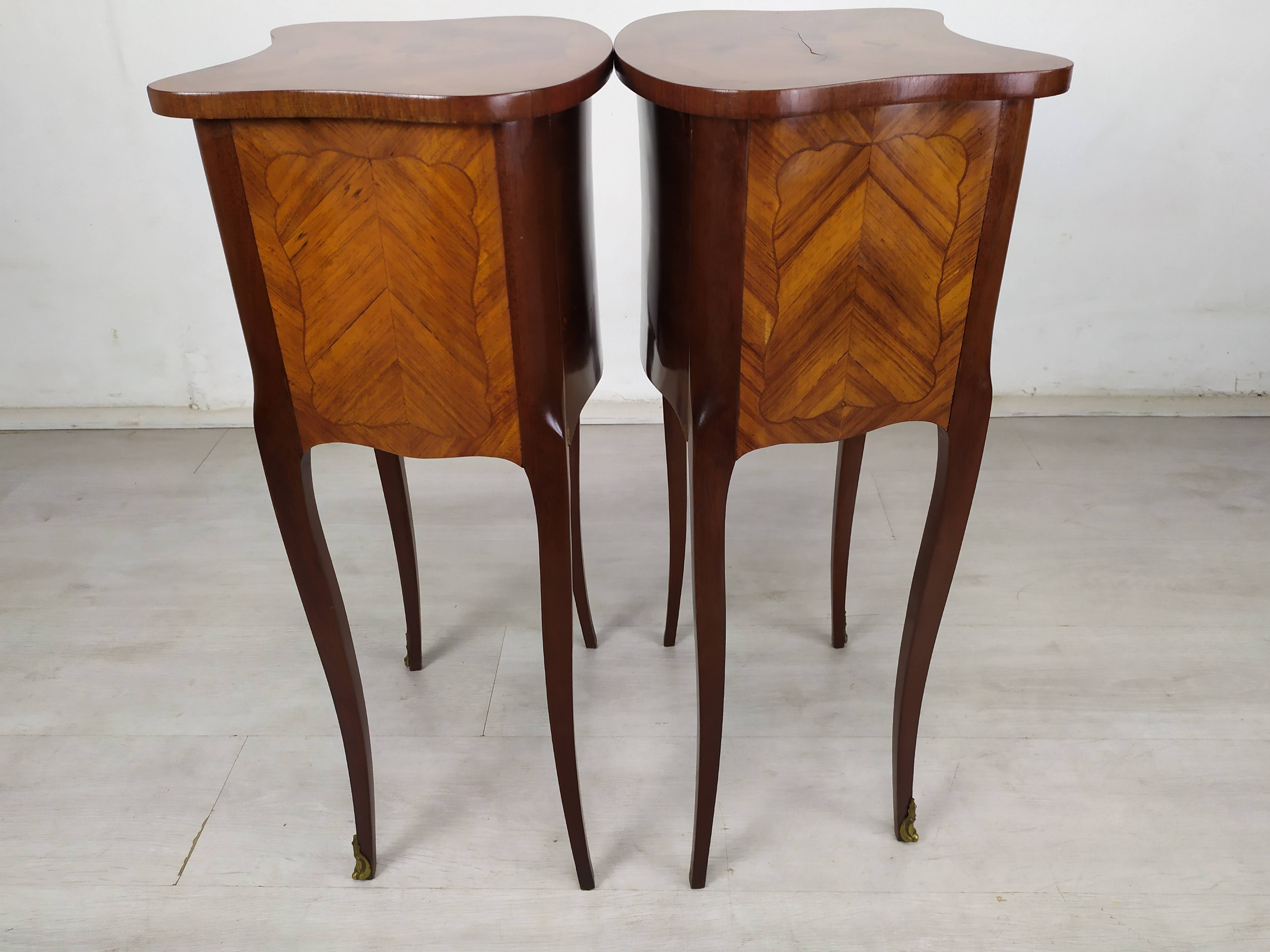 Pair of Louis XV bedside tables