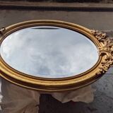 Old beveled mirror