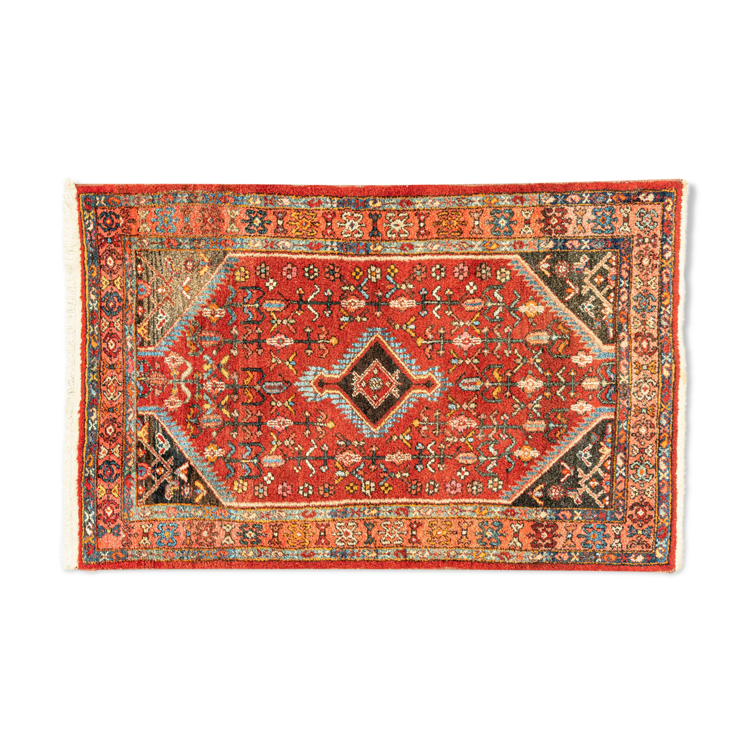 1960s kerman Carpet , 110 x 173