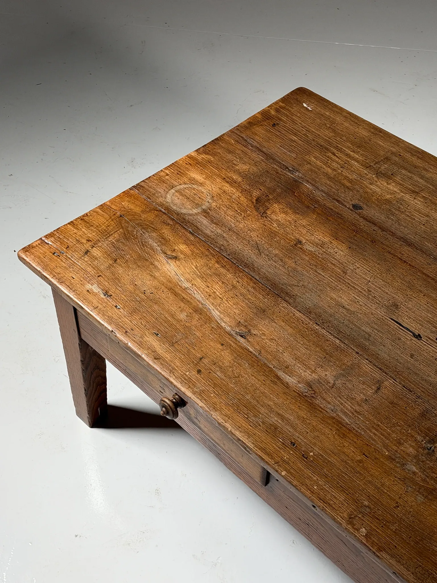French coffee table 19th century oak