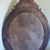 Large gilded mirror Louis XV style