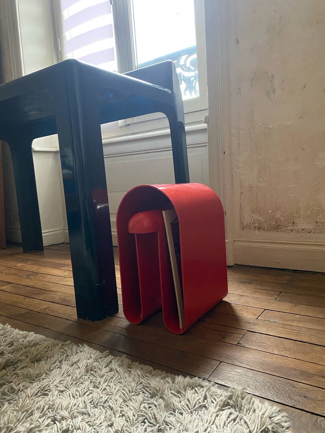 Magazine holder Rodolfo Bonetto space age 1960