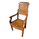 Chaise de barbier française antique, début 1900