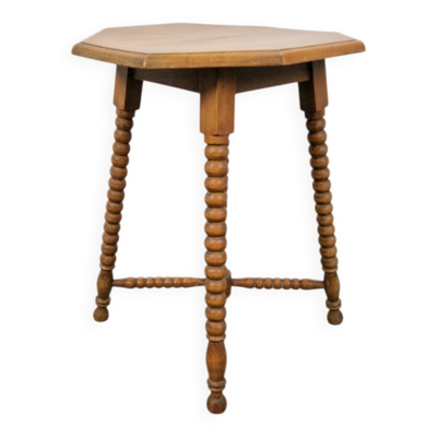 Table d'appoint en bobine néerlandaise vintage, années 1930