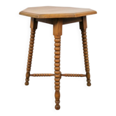 Vintage Dutch Bobbin Side Table, 1930s