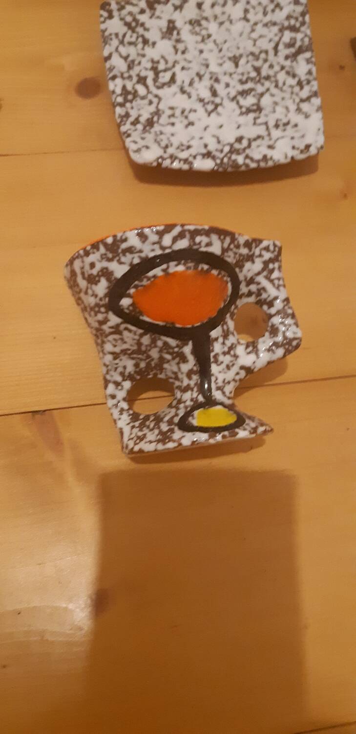 Vintage Vallauris coffee service