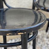 Set of wooden bistro chairs