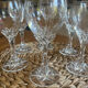 6 Burgundy glasses Villeroy & Boch
