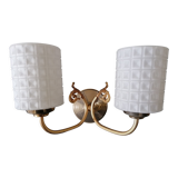 Dual branch wall lamp 60s