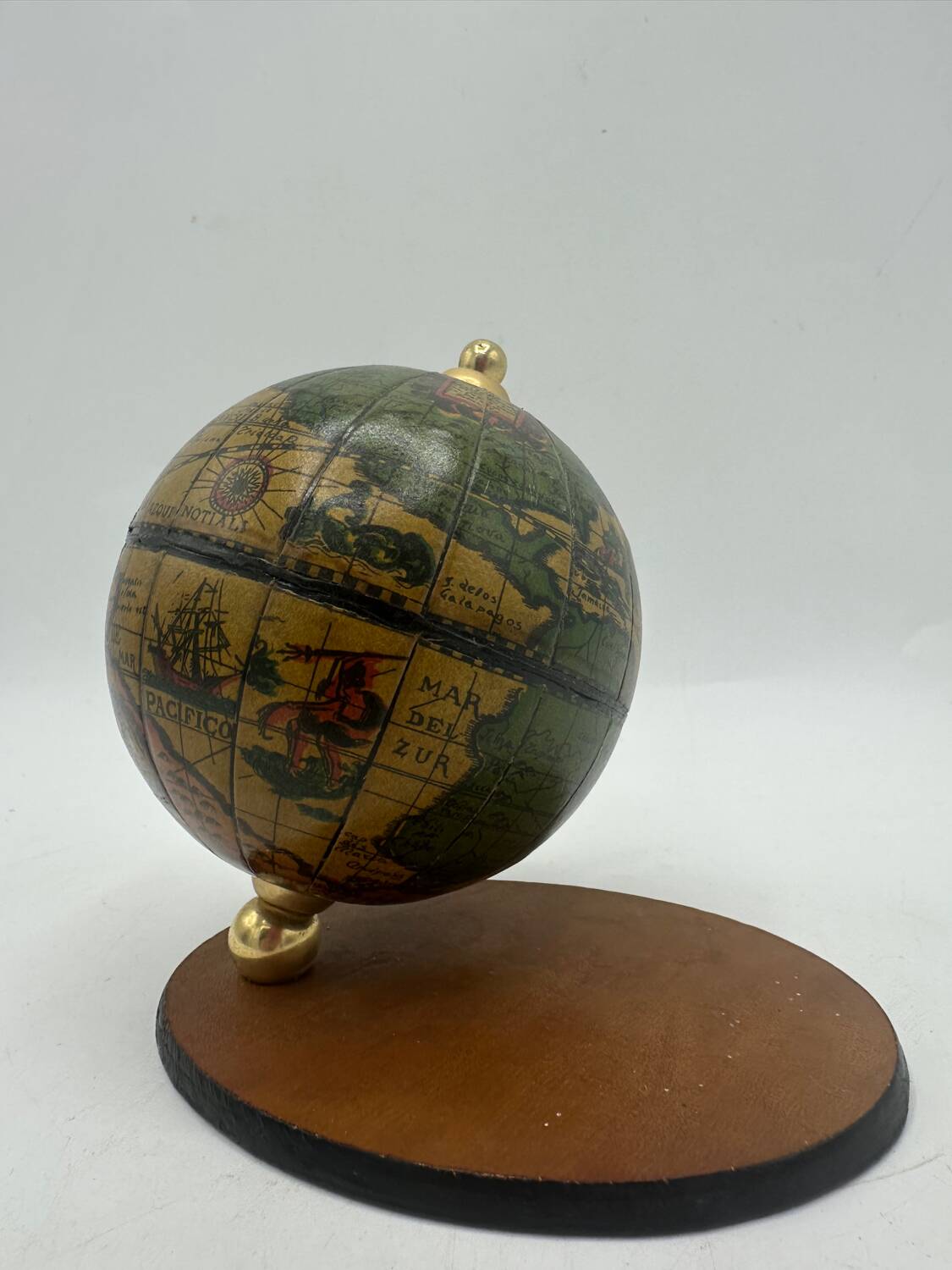 Vintage Earth Globe