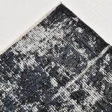 Gray & blue tones distressed carpet 285x187cm