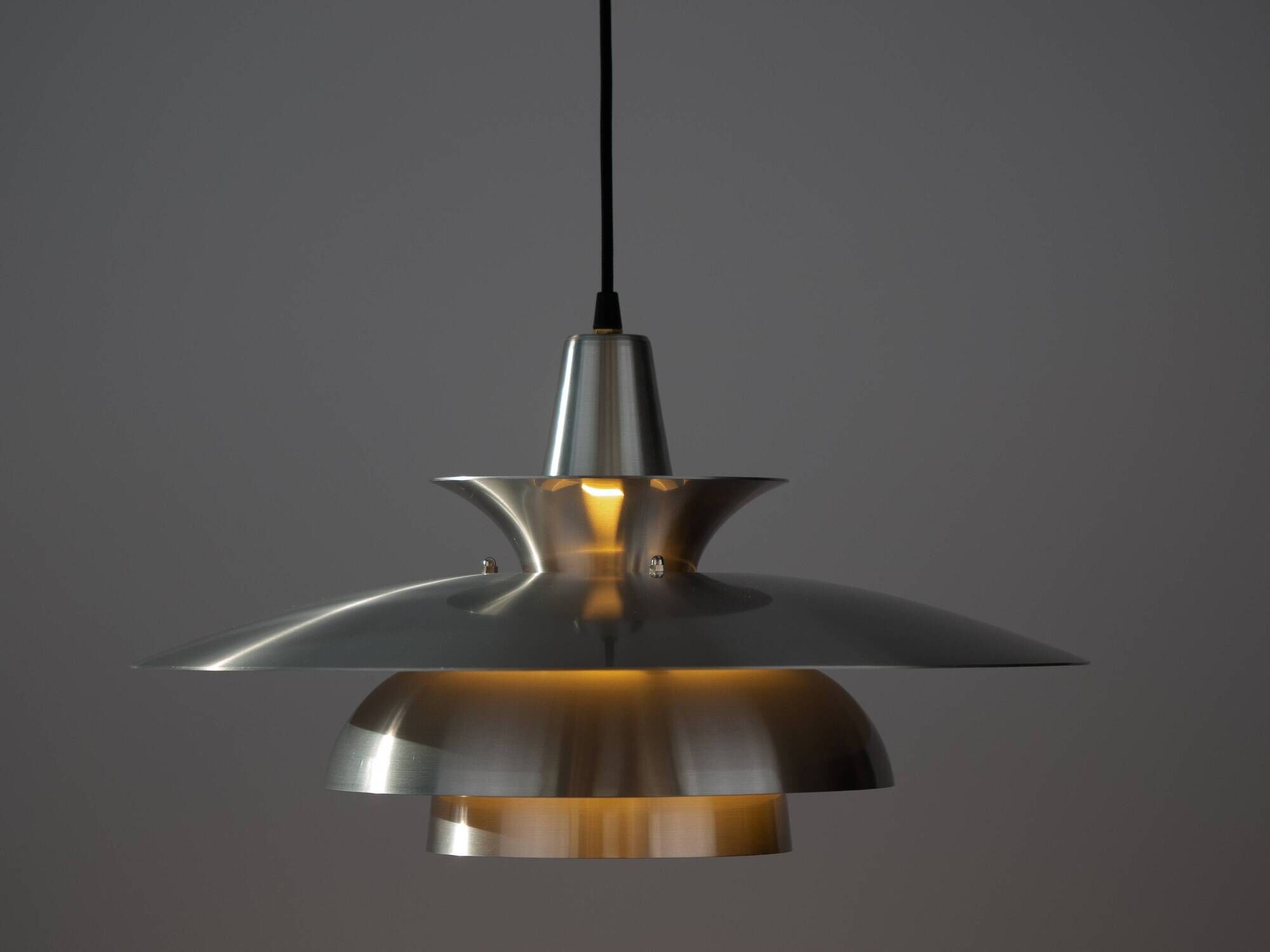 Lampe à suspension vintage danoise Roma par Junge, 1980