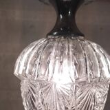 Glass and chrome metal suspension - mid 20th century