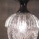 Glass and chrome metal suspension - mid 20th century