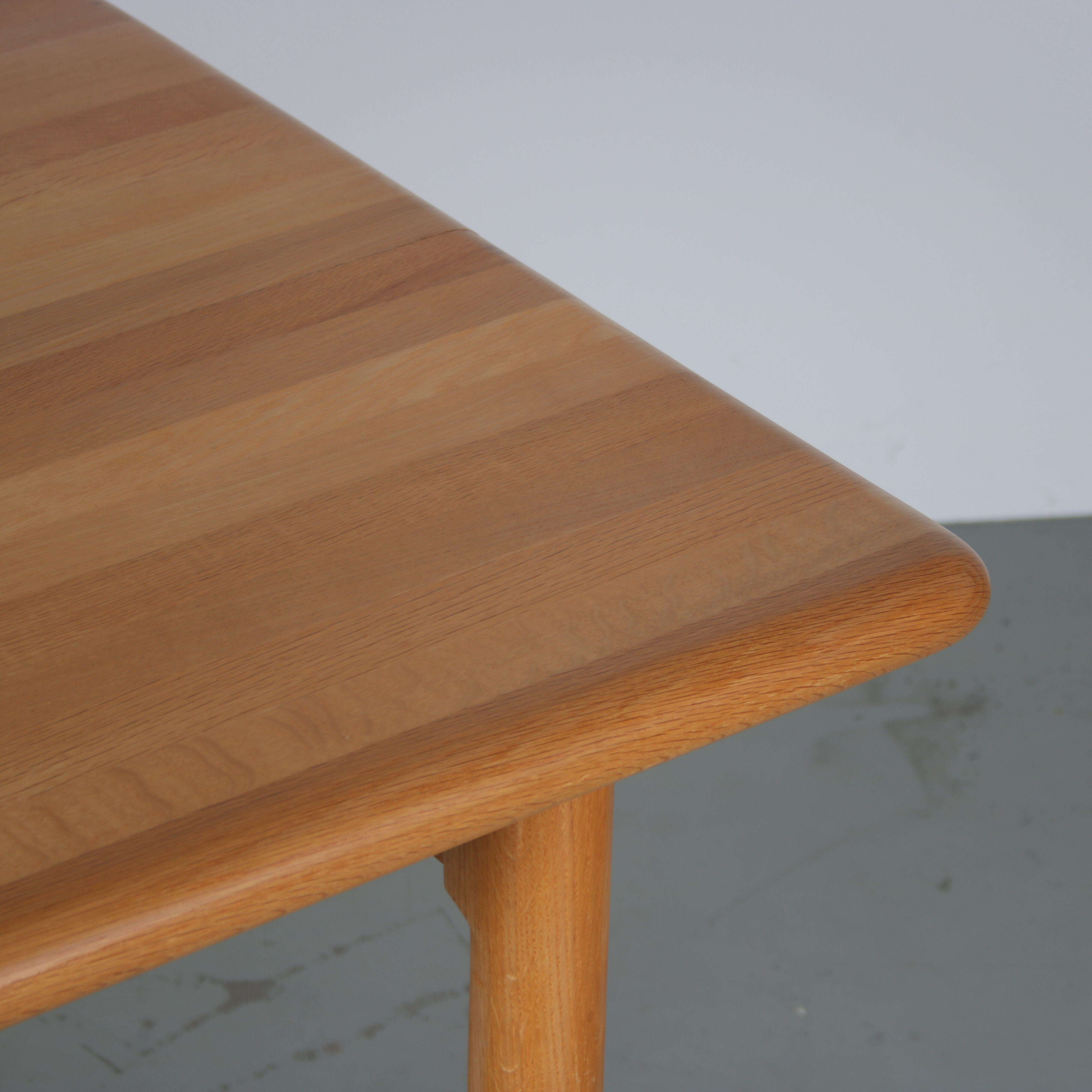 1970s Oak wooden dining set by Moller, Denmark