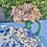 English salad bowl Johnson Brothers model Rose Chintz blue