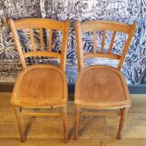 Pair of Luterma bistro chairs 1950