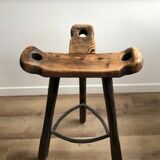 Brutalist style stools