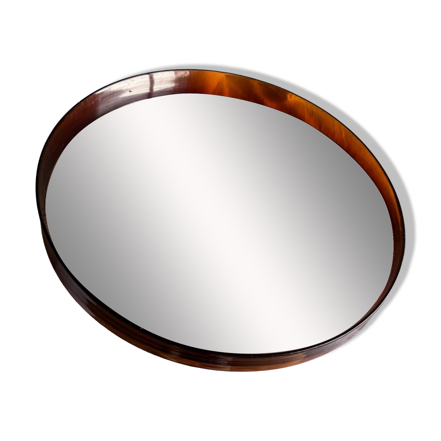 Syla vintage round mirror
