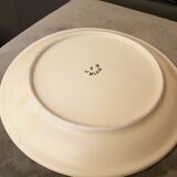 Decorative plate earthenware of Blois