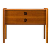 Danish teak model VM202 nightstand attributed to Vildbjerg Møbelfabrik, 1960s