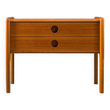 Danish teak model VM202 nightstand attributed to Vildbjerg Møbelfabrik, 1960s