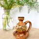 Glazed pottery candle holder