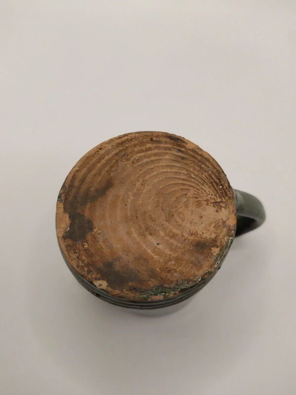 Terracotta milk pitcher