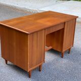 Scandinavian teak desk 1970 Denmark