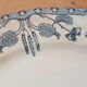 Five old plates of Sarreguemines